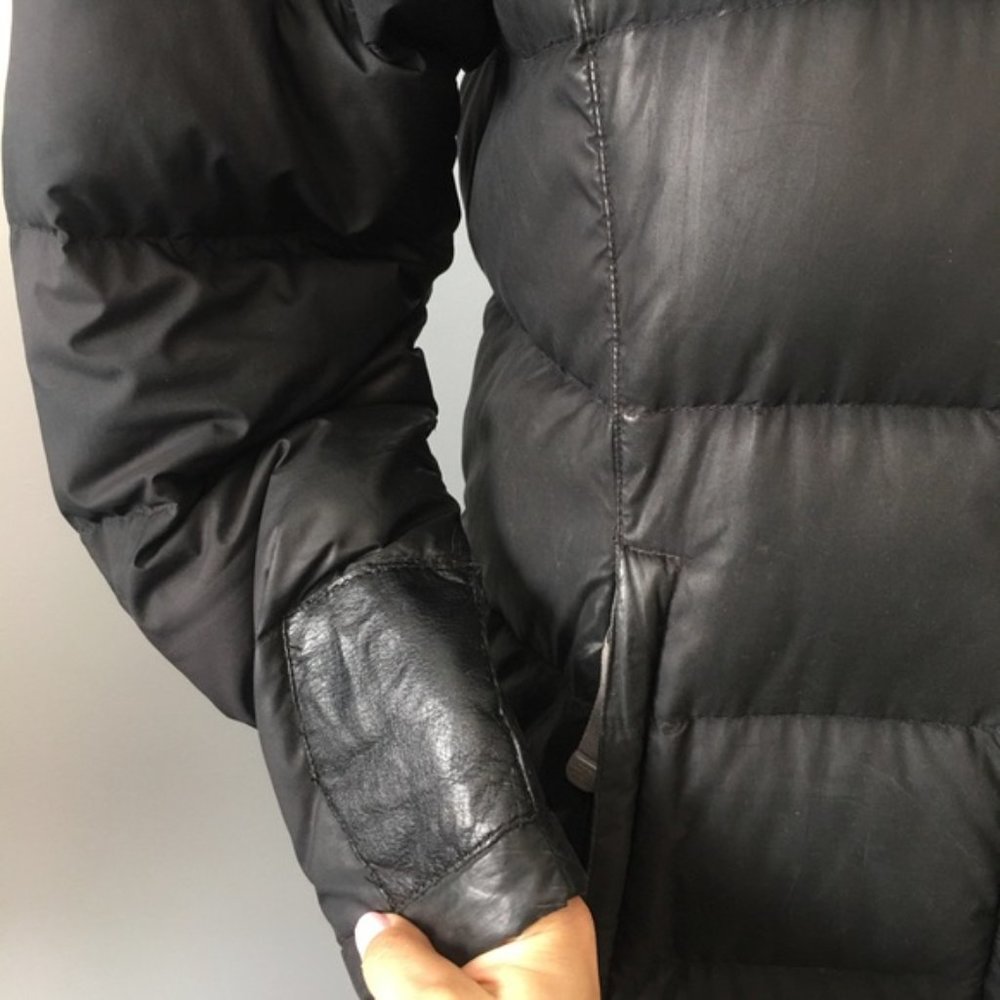 THE NORTH FACE Black Long Puffer Jacket Size Small - Picture 8 of 16